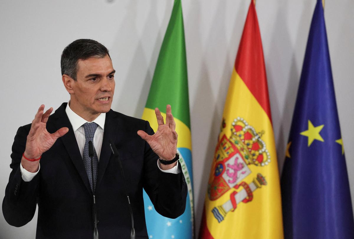 Watch: ‘Stop this war and rein in Netanyahu’: Spanish Prime Minister