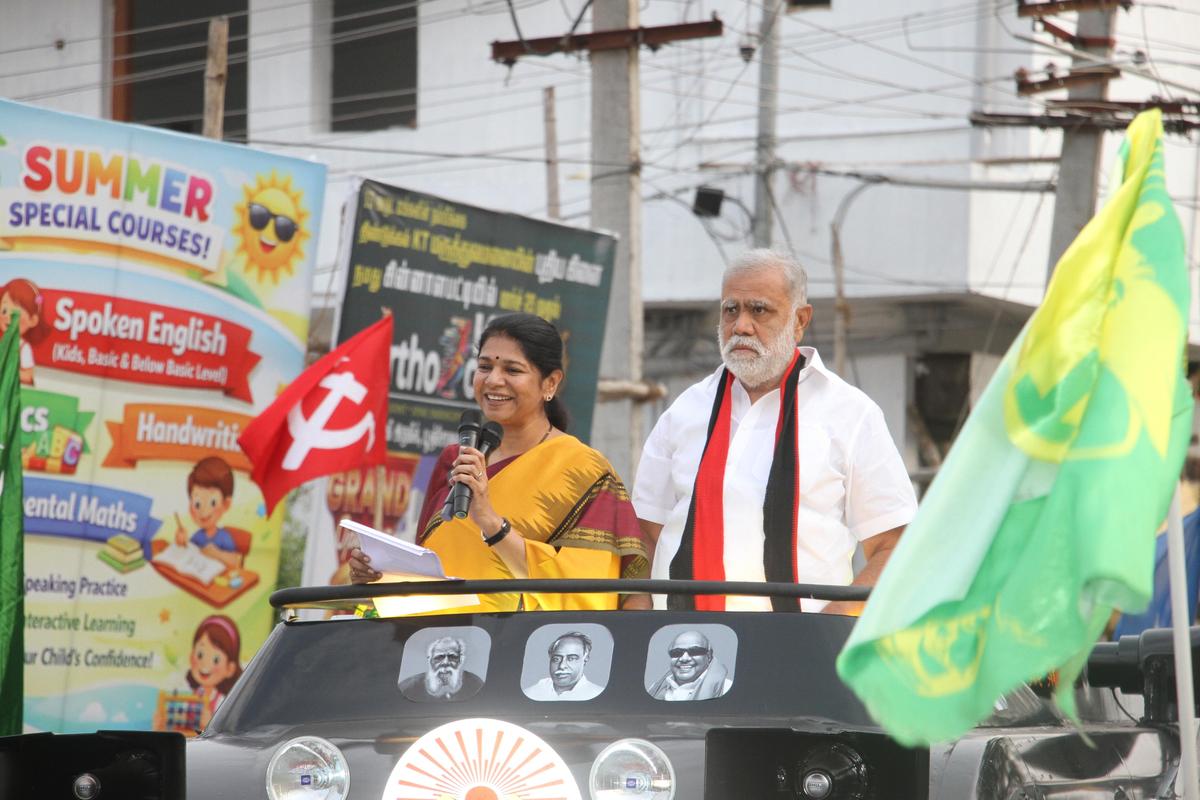 NDA stands against interests of Tamil people: Kanimozhi