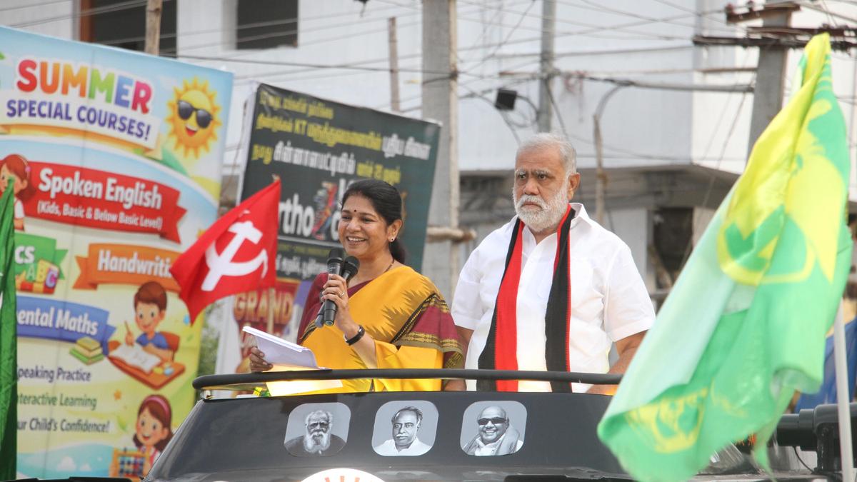 NDA stands against interests of Tamil people: Kanimozhi