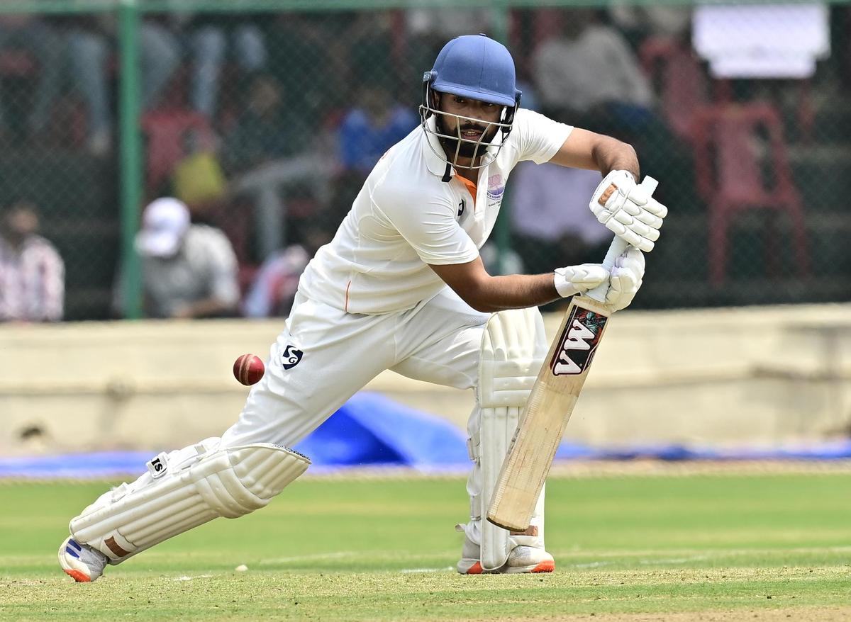 Yawer Hassan missed out on a century.