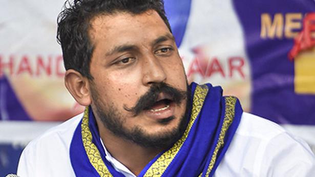 On way to meet killed Dalit boy family, Bhim Army chief Chandra Shekhar Aazad stopped at Jodhpur airport