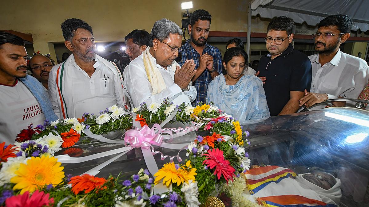 Memorial in honour of Srinivas Prasad?