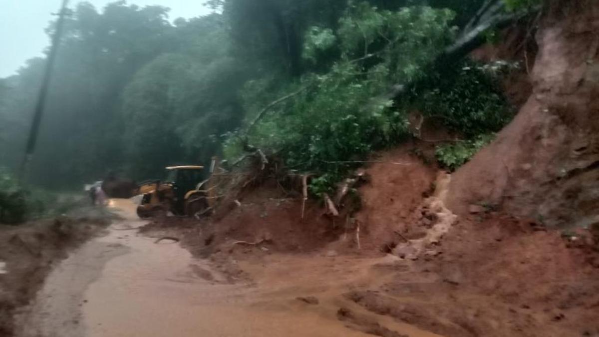 Five feared trapped under mud after landslide on NH 66