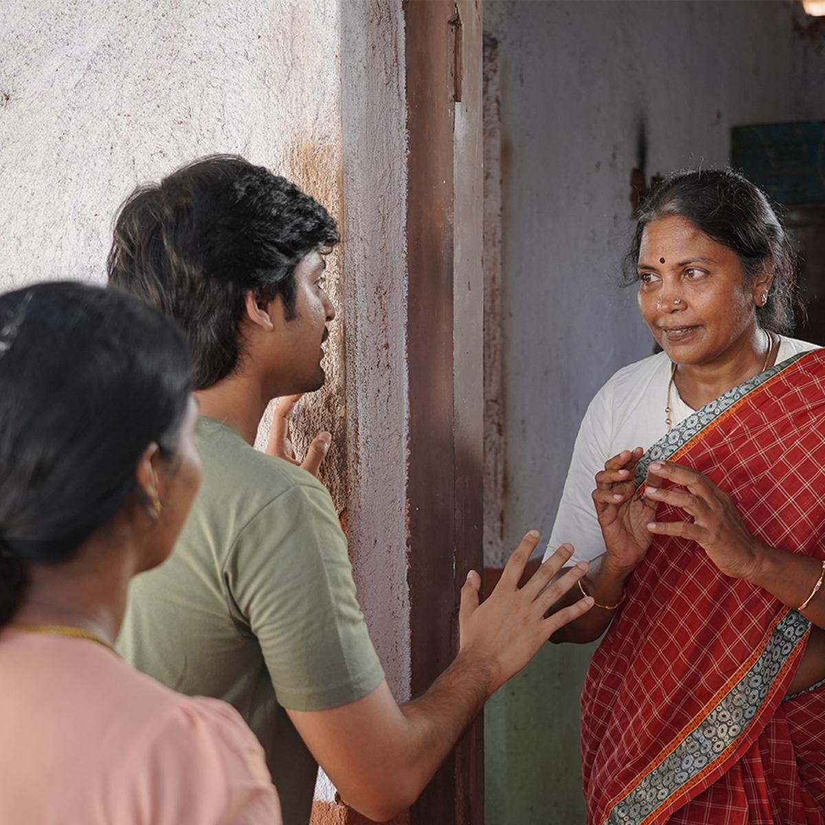 Geetha Kailasam in a still from Angammal