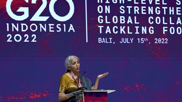 Allow India to export foodgrains from public stock to needy nations: FM Nirmala Sitharaman to World Trade Organization