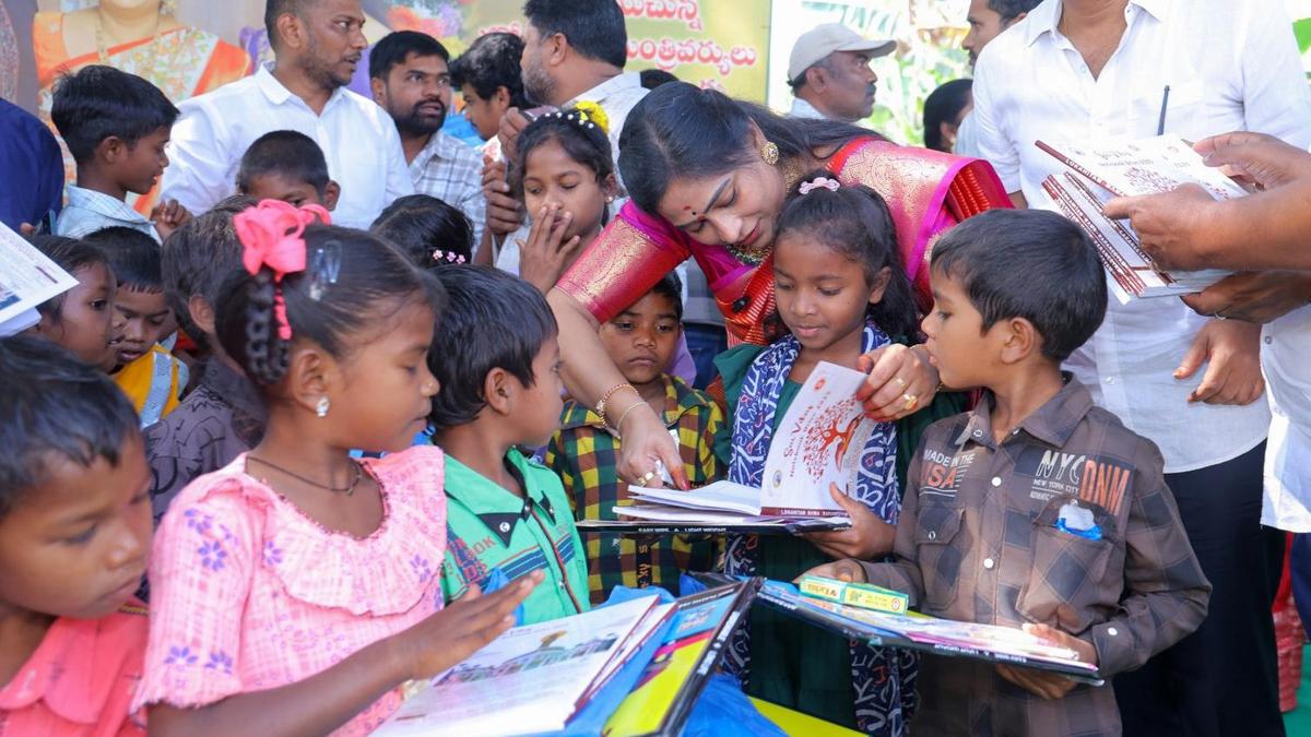 Home Minister celebrates Sankranti with tribes of Anuku village in Anakapalli