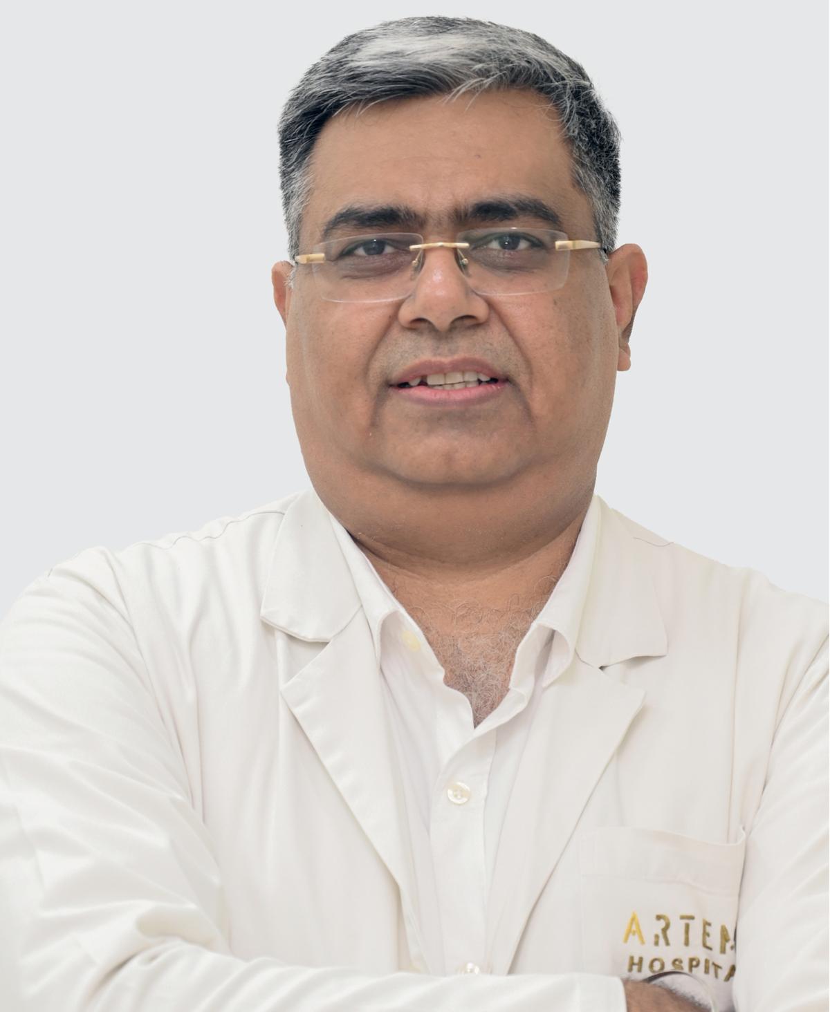 Dr. Rahul Chandhok, Senior Consultant and Head of Psychiatry at Artemis Lite NFC.