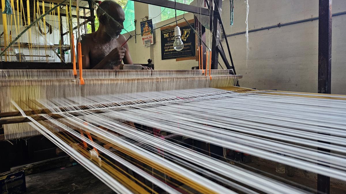 Kuthampully’s handwoven legacy struggles to survive powerloom onslaught
