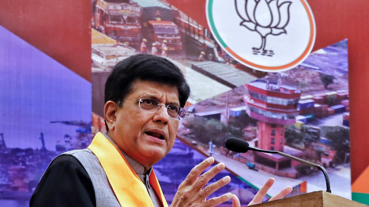 Piyush Goyal visits world’s longest railway platform in Hubballi