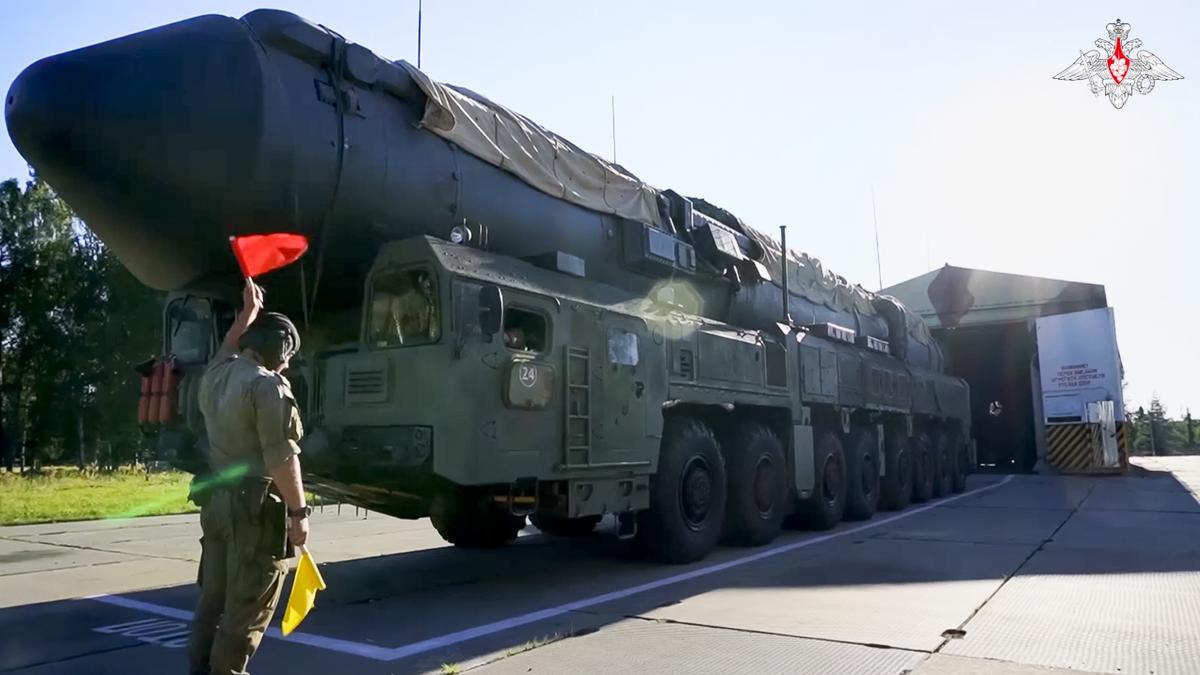 Russia tests readiness of Yars nuclear missile unit