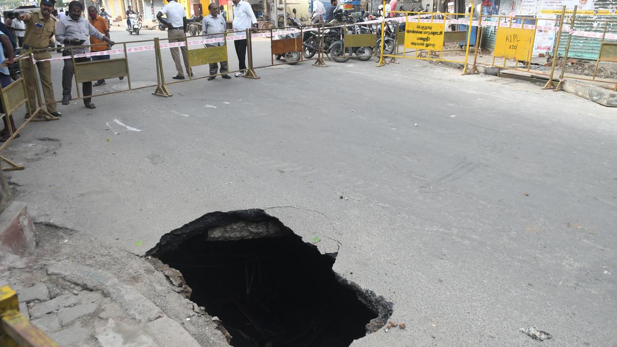 Residents exasperated with recurring subsidence on Perambur Barracks