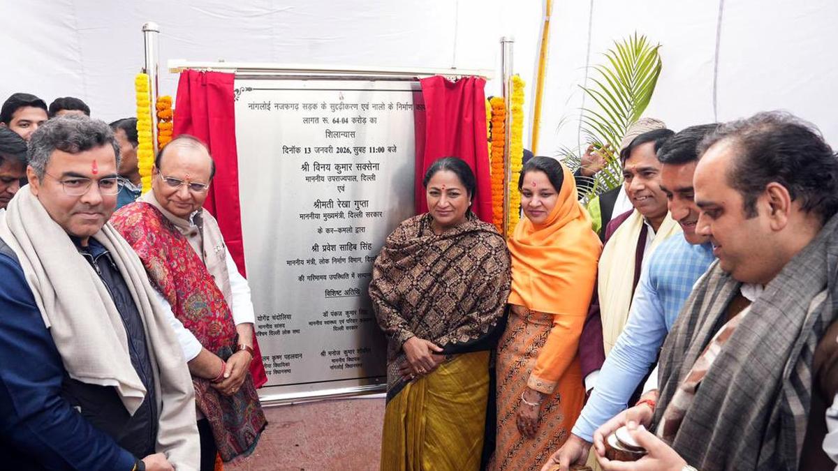 CM, L-G launch ₹64-crore overhaul of Nangloi-Najafgarh road