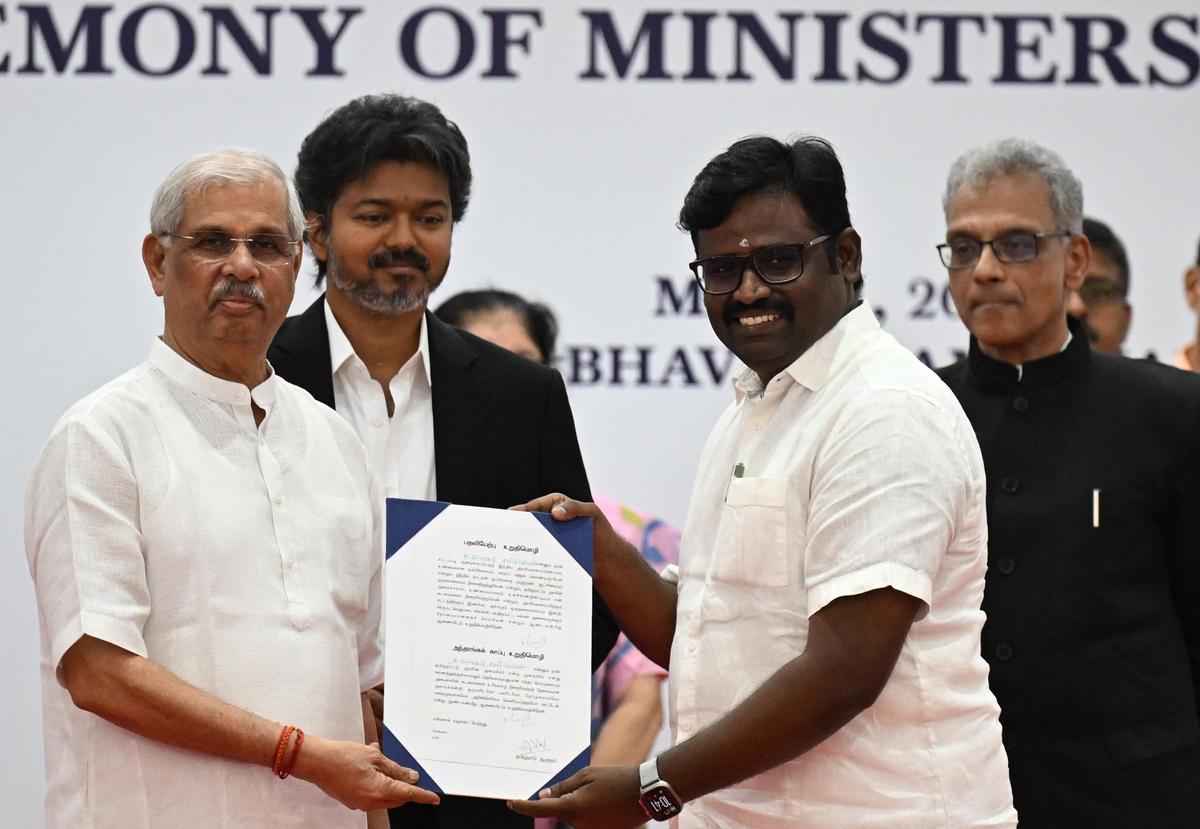 D. Logesh Tamilselvan, Minister for Commercial Taxes and Registration and Rasipuram MLA