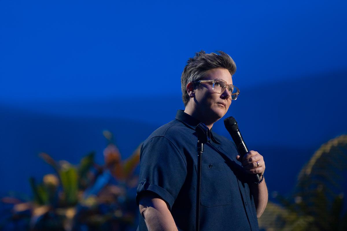 A still from ‘Hannah Gadsby: Something Special’. 