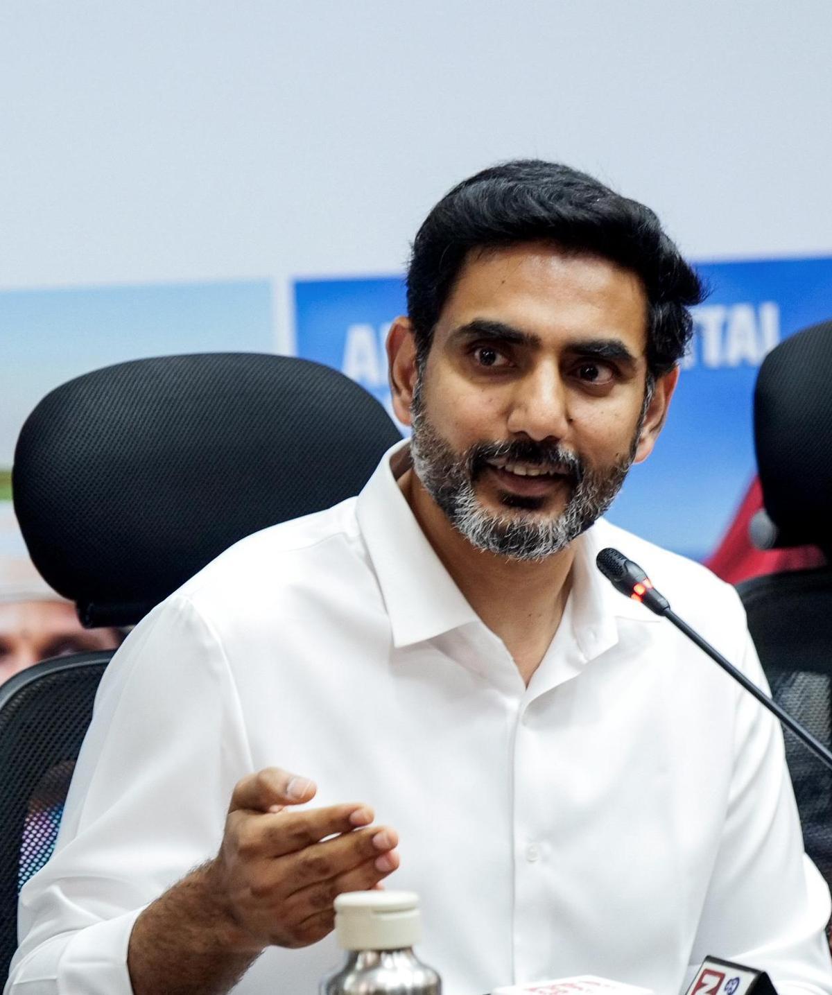 Lokesh tells officials to assign infra works to school management panels