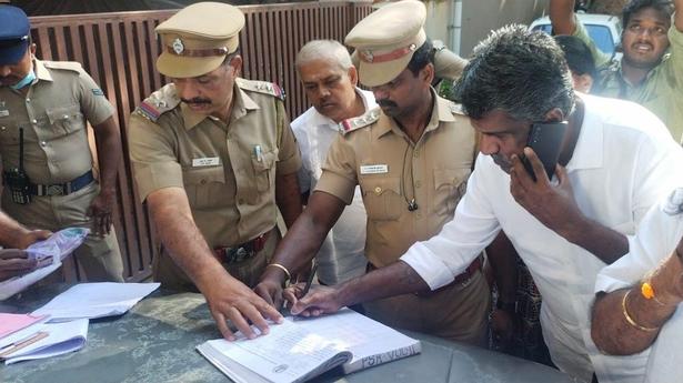 BJP Coimbatore president arrested for derogatory remarks against Periyar, A. Raja&nbsp;