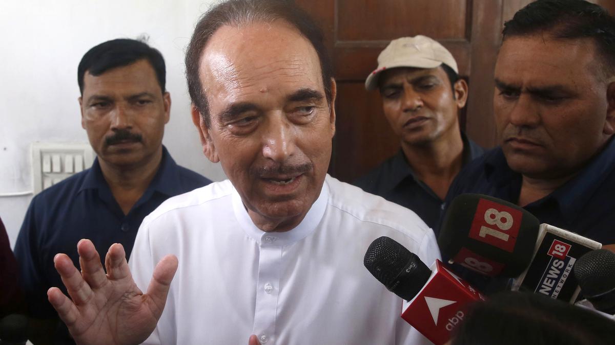 64 Jammu and Kashmir Congress leaders quit party in support of Ghulam Nabi Azad