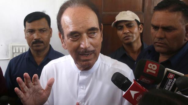 Over 50 Jammu and Kashmir Congress leaders quit party in support of Ghulam Nabi Azad