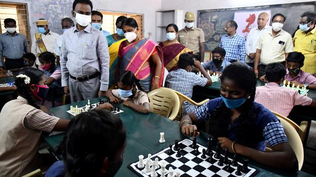 School-level chess competitions held in Dindigul