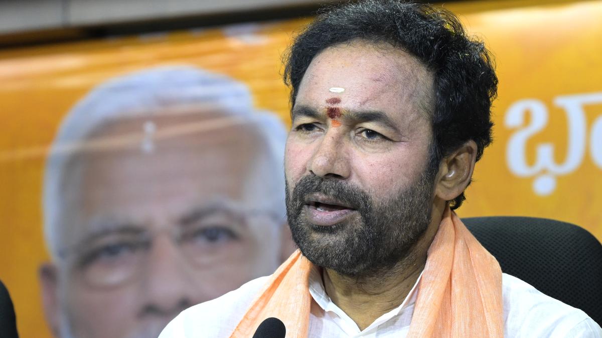 Assembly resolution against Budget is blackmail tactic to cover up Cong govt.’s failures: Kishan Reddy