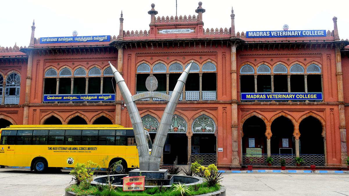 119-year-old administrative building of Madras Veterinary College in Chennai to be restored