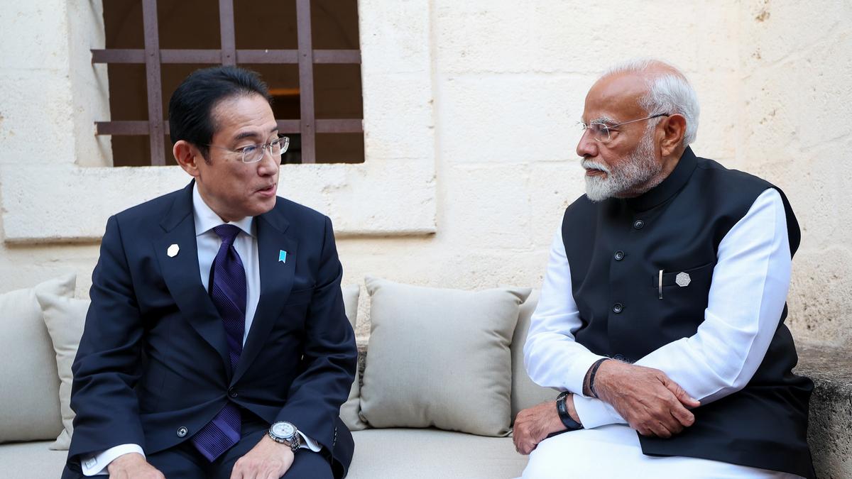 Modi, Japanese PM Kishida agree to advance infrastructure, cultural ties at G7 Summit