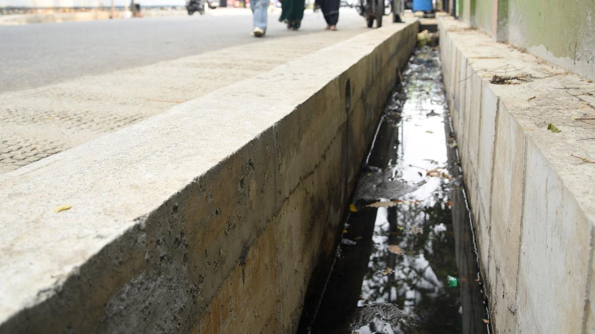 Every day, pedestrians dice with death
in city as open drains pose a safety threat 