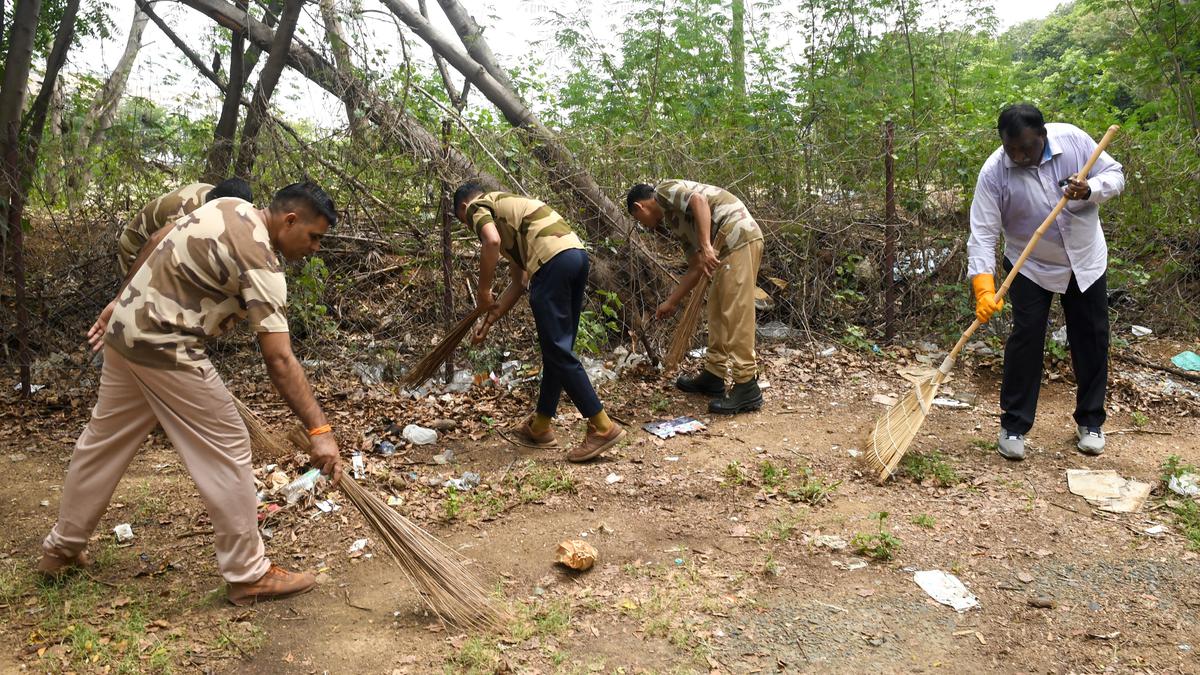 Mass cleaning programme conducted on HC Bench premises
