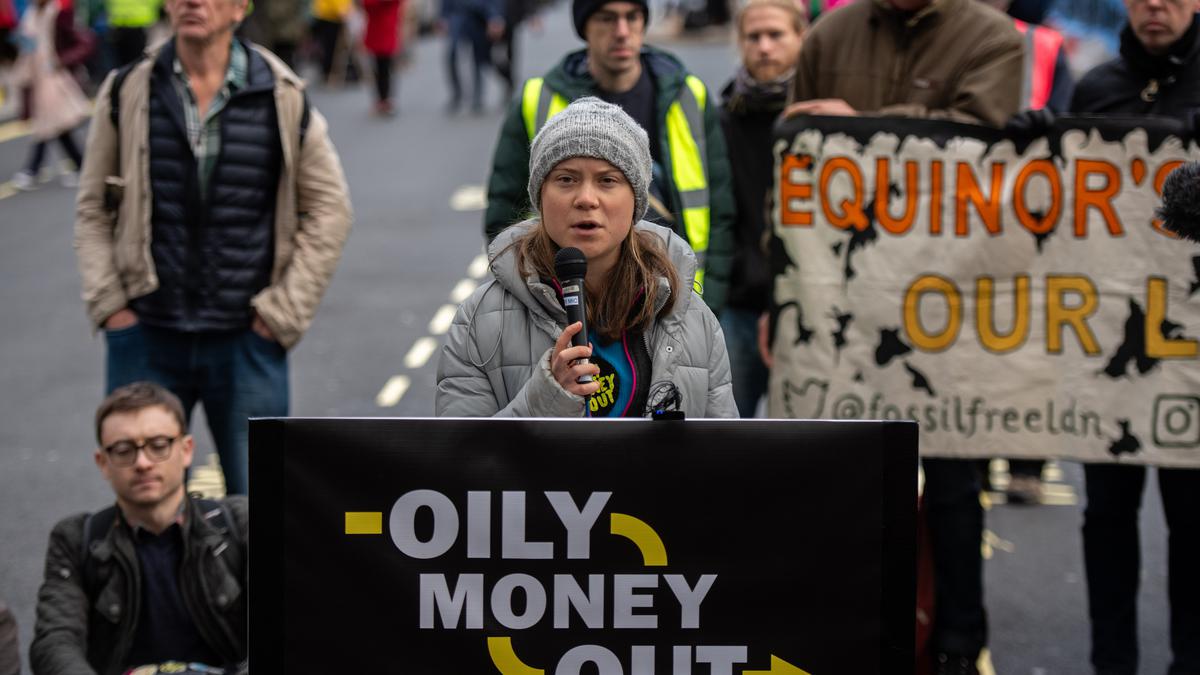 U.K. police charge climate activist Greta Thunberg after London protest