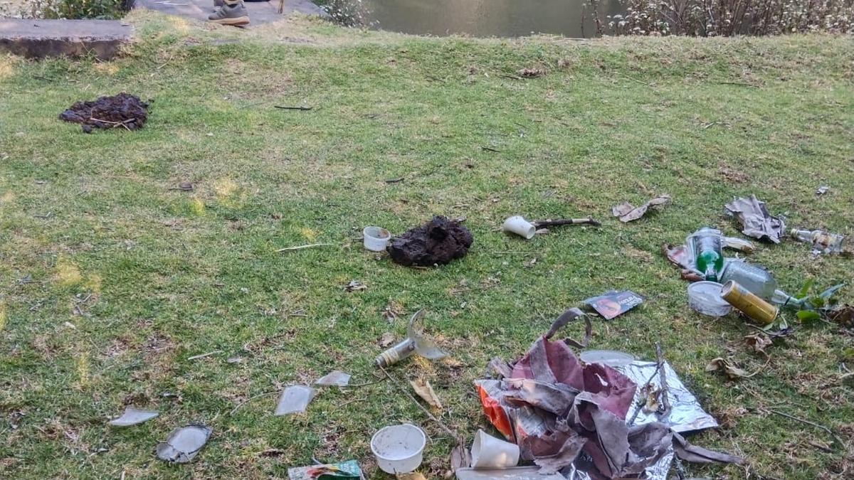 Plastic waste, liquor bottles removed from drinking water source in Ooty