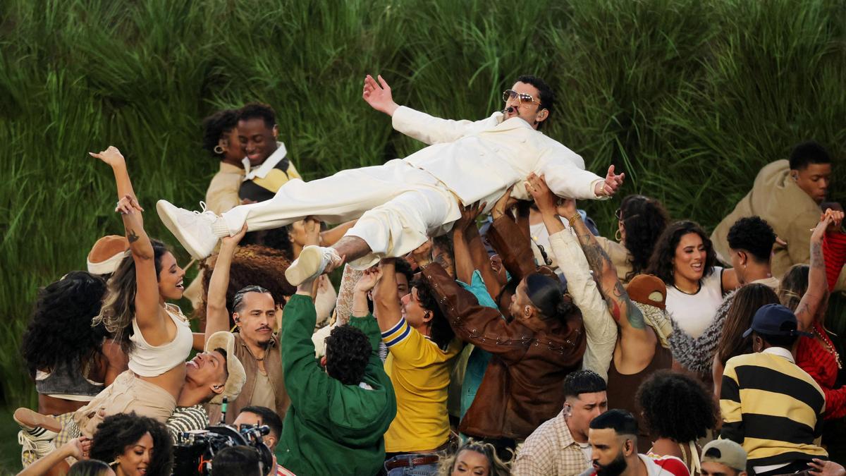 Bad Bunny celebrates Puerto Rico in joyous Super Bowl halftime show