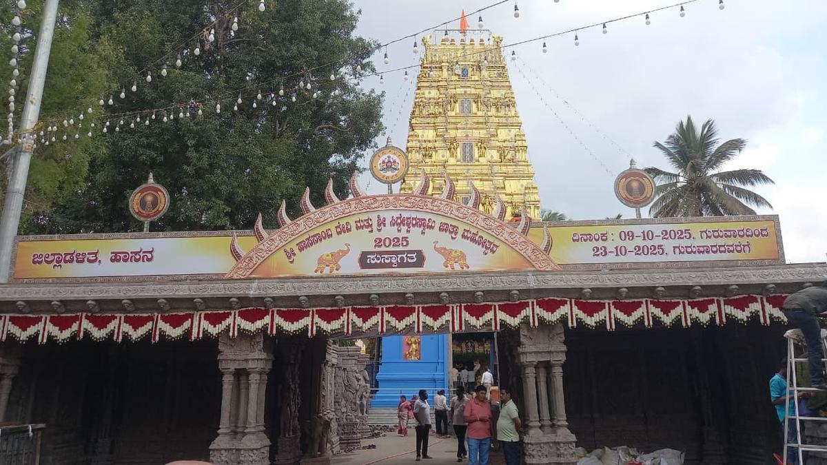 Hasanamba festival in Karnataka’s Hassan: Temple to be opened on Oct. 9, 2 lakh devotees expected per day