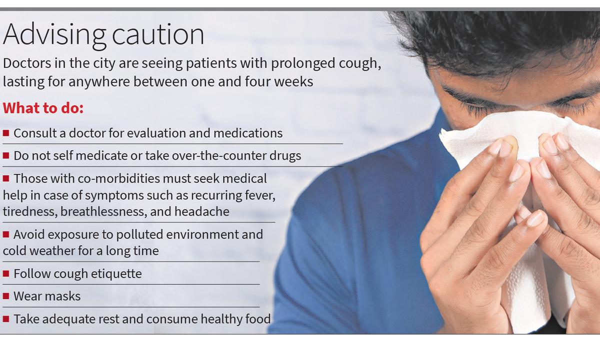 Many cases of prolonged cough being reported across city, say doctors