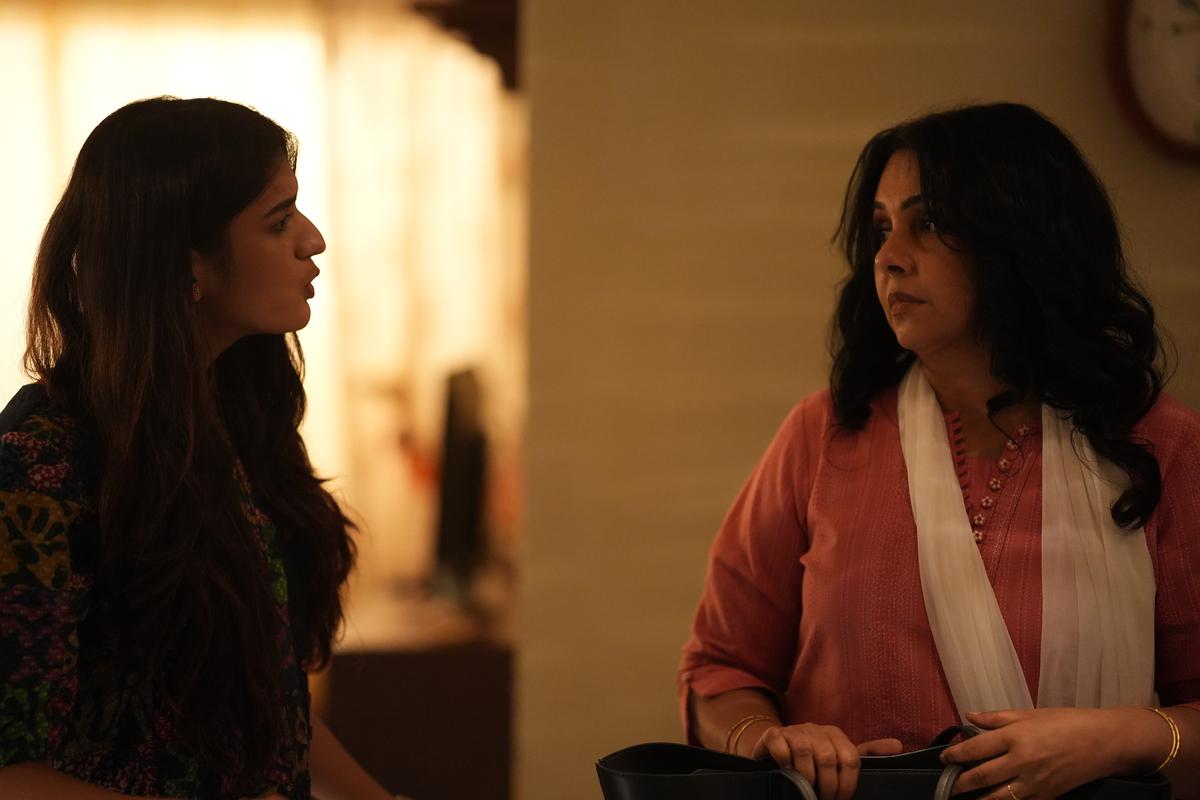 Suchitra Krishnamoorthy and Aadhya Anand in Veera