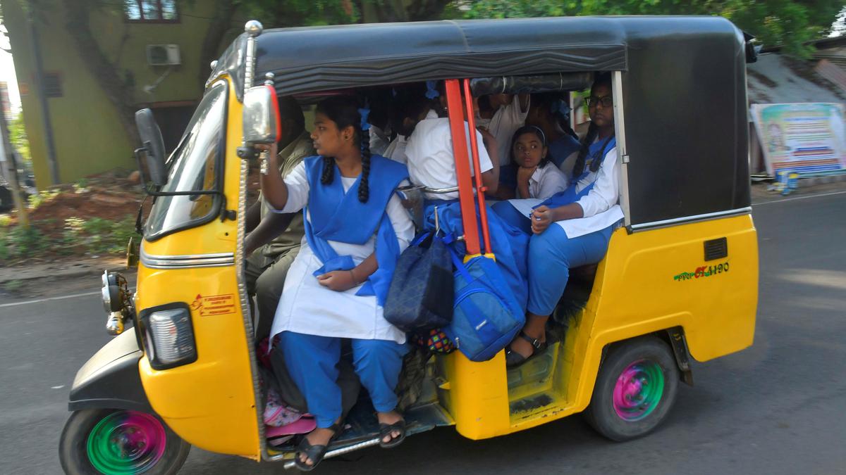 Accident on Bussy Street exposes unsafe traffic environment prevailing for schoolchildren in Puducherry
