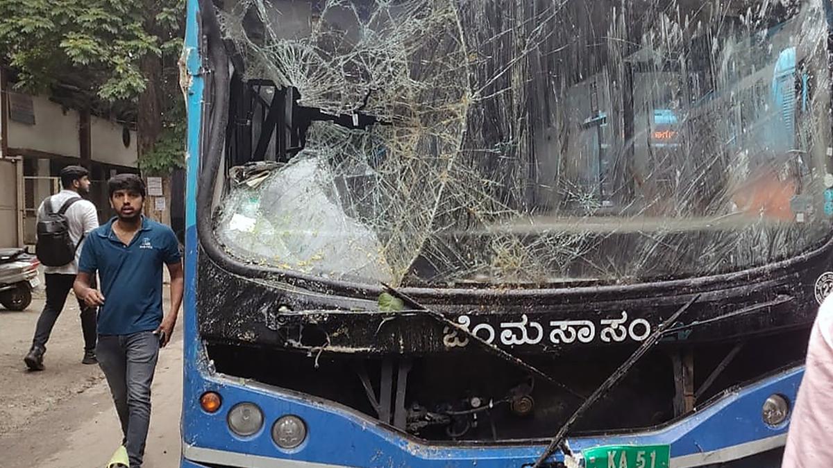 BMTC suspends conductor after fatal Peenya electric bus accident in Bengaluru, outsourced driver dismissed