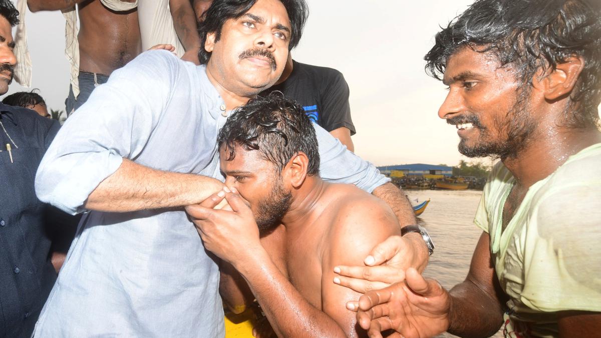 Unity among all sects of fisherfolk need of the hour to fight against destructive development policies on Andhra coast, says K. Pawan Kalyan