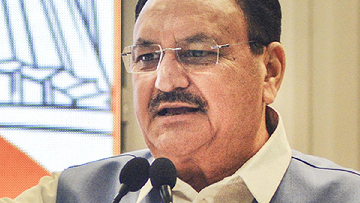 BJP national president Nadda for public meeting in Hyderabad on Dec. 7