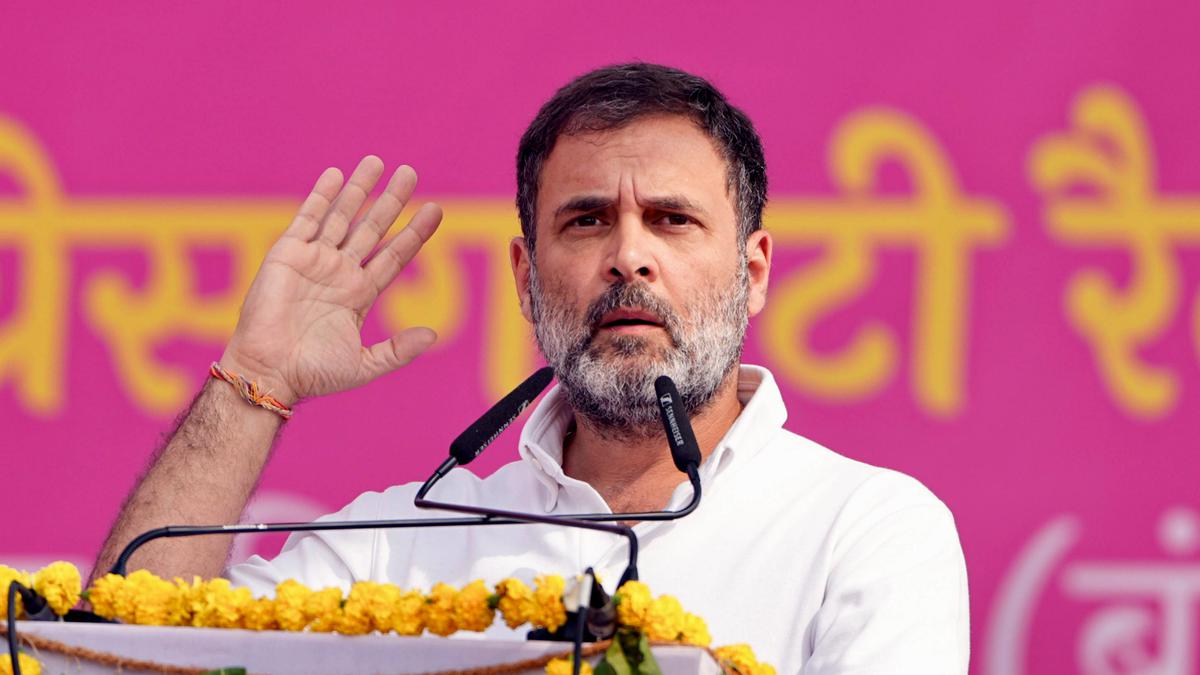 Modi has abandoned Bharat Mata, works diligently for Adani: Rahul Gandhi