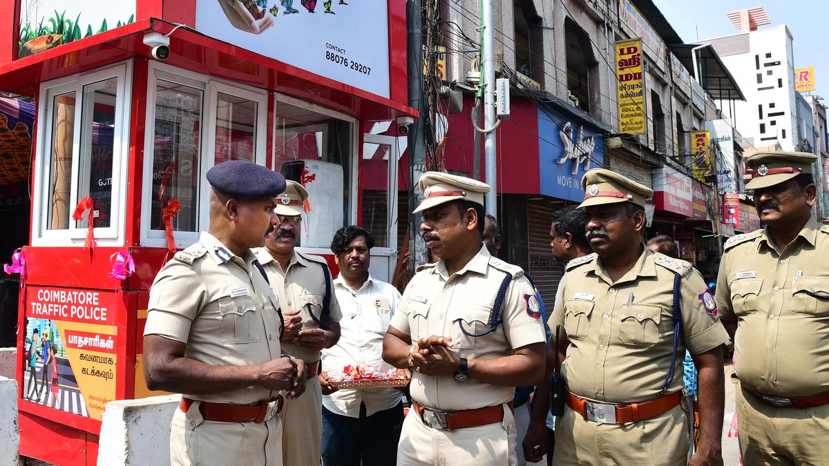 New traffic booth inaugurated in Coimbatore