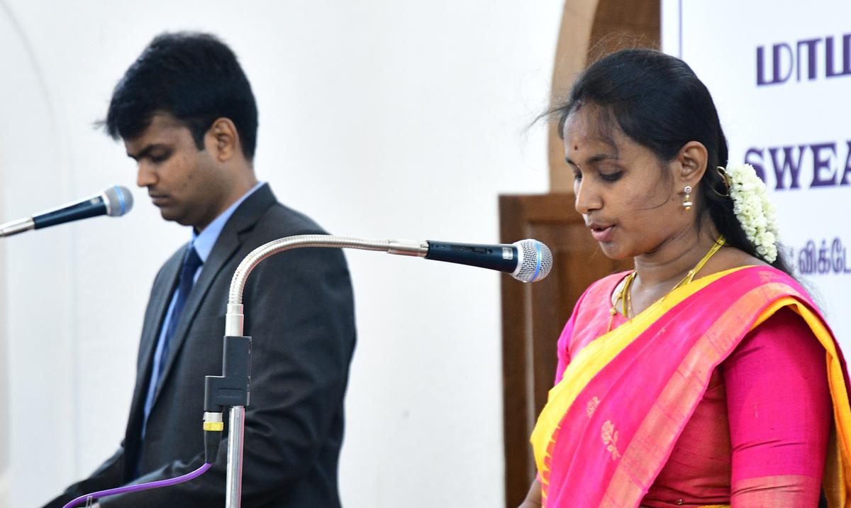 Pic/Councillors-elect sworn in at Corporation - The Hindu