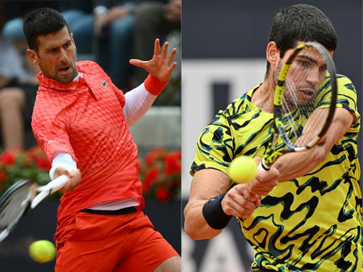 Carlos Alcaraz, Novak Djokovic on same half of French Open draw