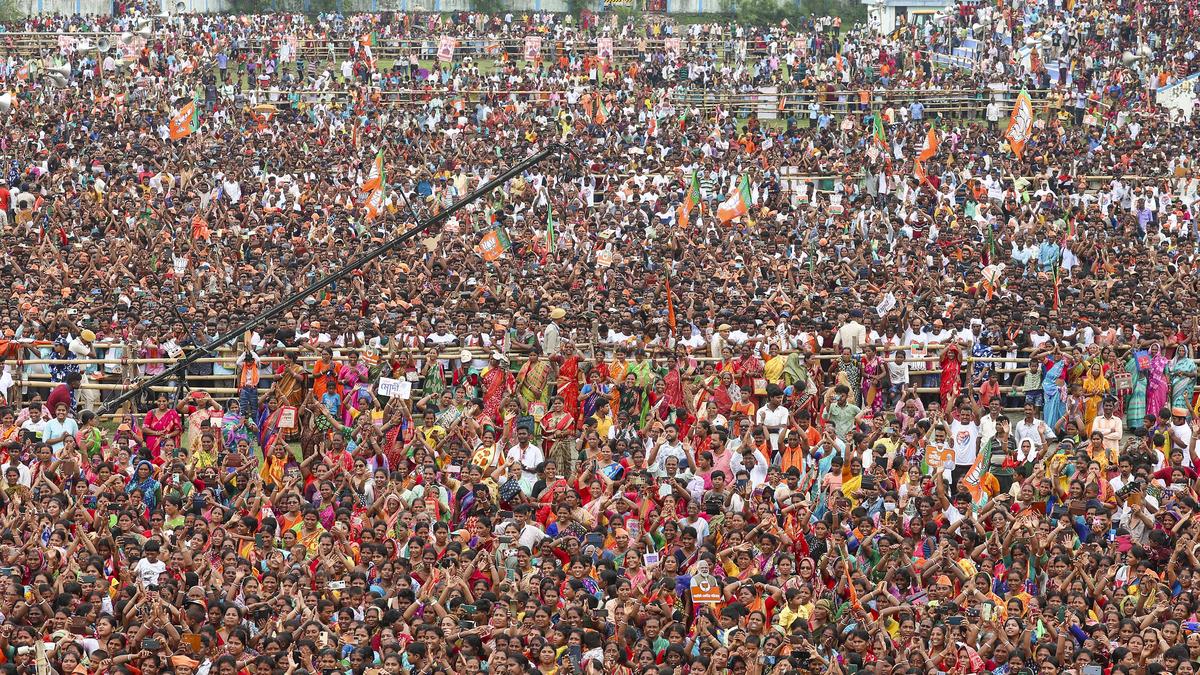 Permission for about 95,000 political rallies in West Bengal by EC, highest in the country