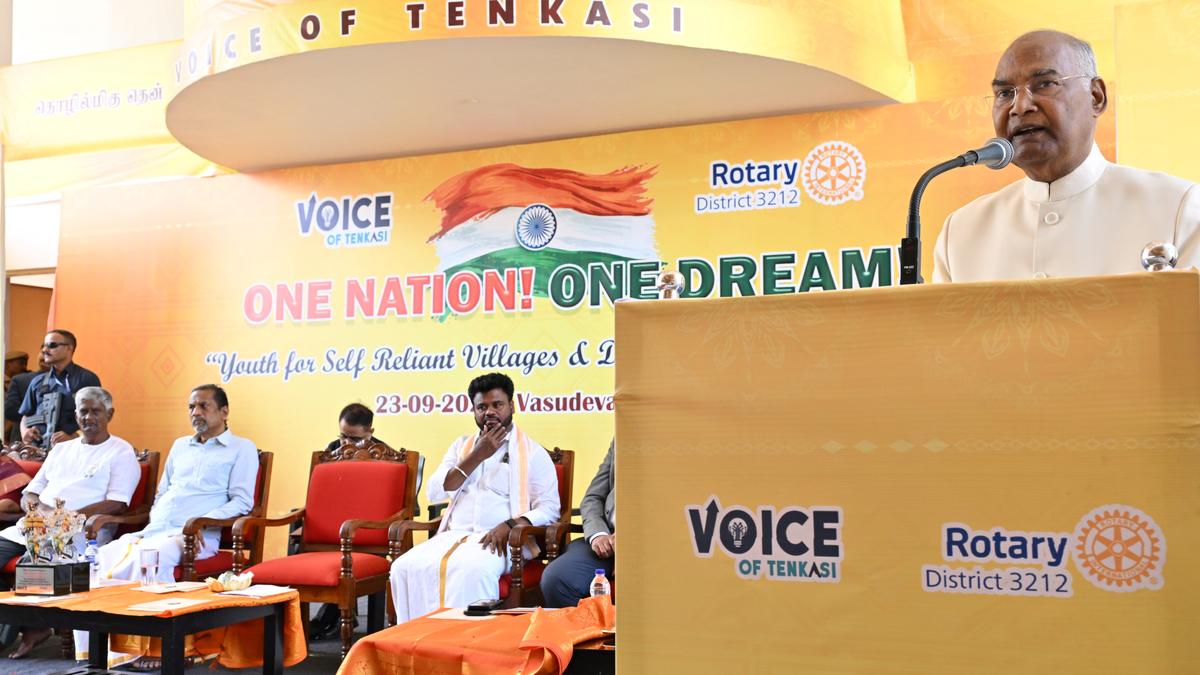 Poverty eradication, infrastructure in rural areas necessary for a developed India, says Ram Nath Kovind