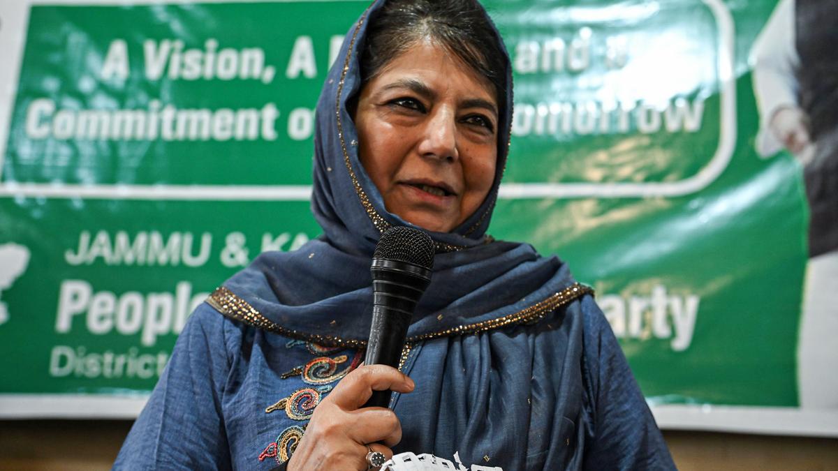 Facade of normalcy created in J&K by imposition of draconian laws: Mehbooba Mufti