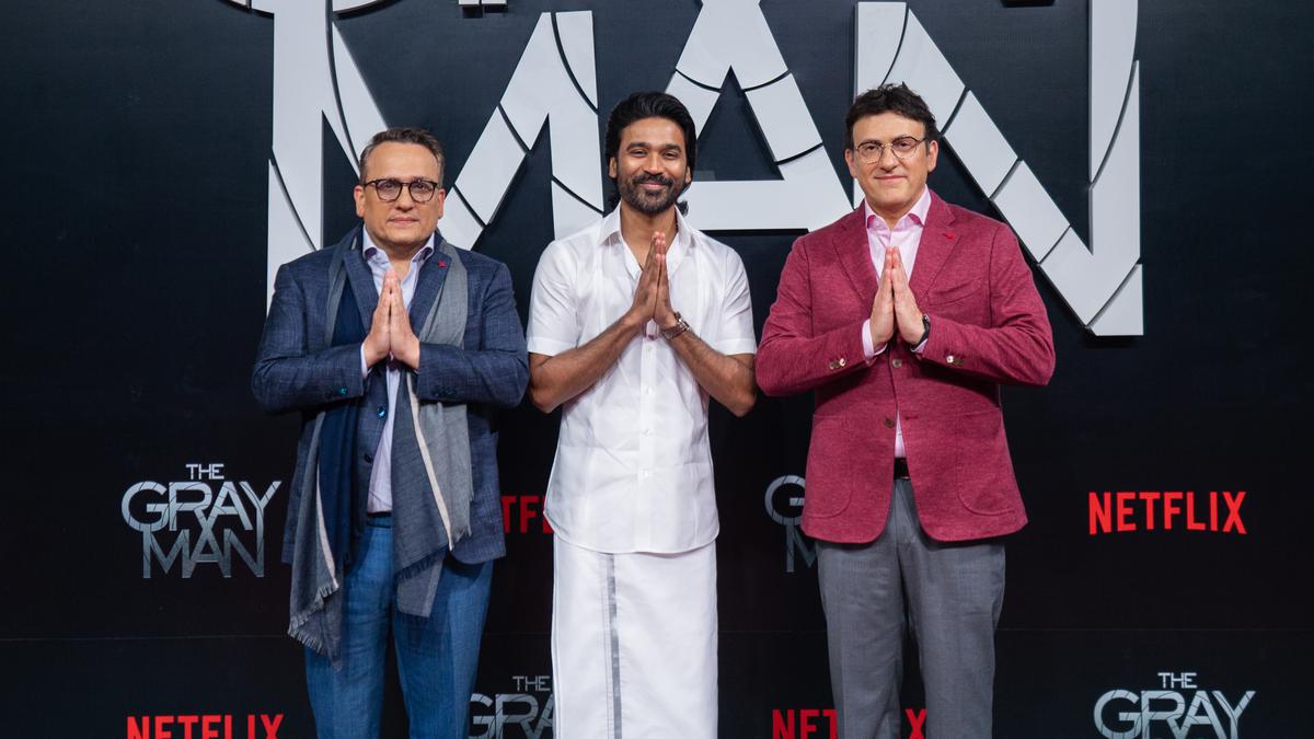 Watch | Russo brothers on 'The Gray Man': Dhanush has a rare quality like Marlon Brando - The Hindu
