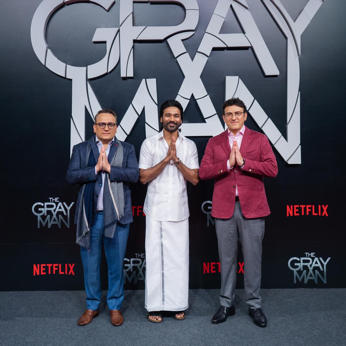 The Gray Man Mumbai Premiere: Dhanush And Russo Brothers Arrive In Style