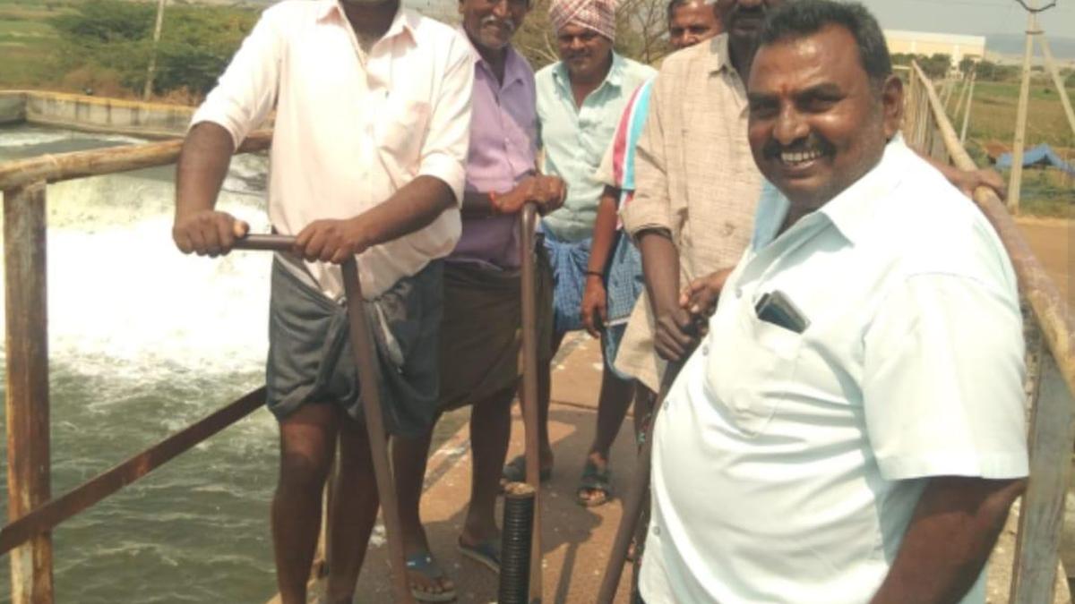 Irrigation water released to save standing crops in Nandyal district