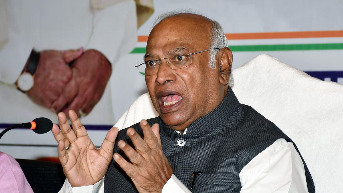 Manipur violence: BJP deliberately wants State to burn, says Congress president Mallikarjun Kharge