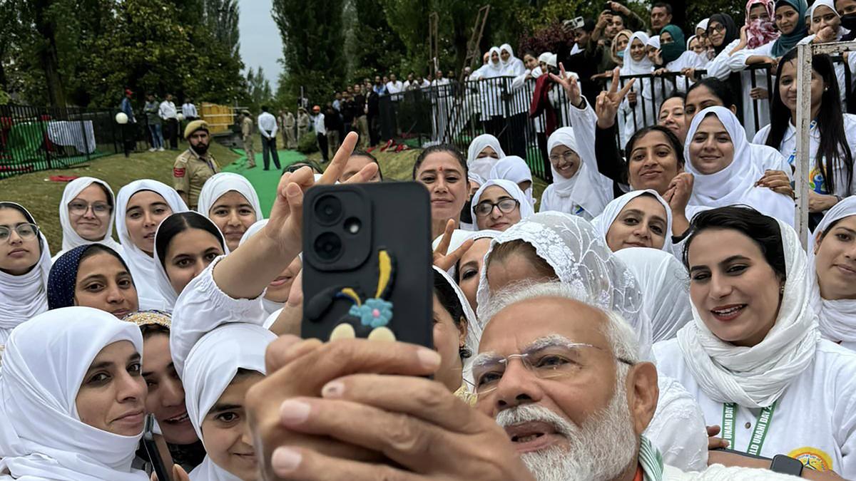 PM Modi’s yoga event in Srinagar: World sees yoga as powerful agent for global good